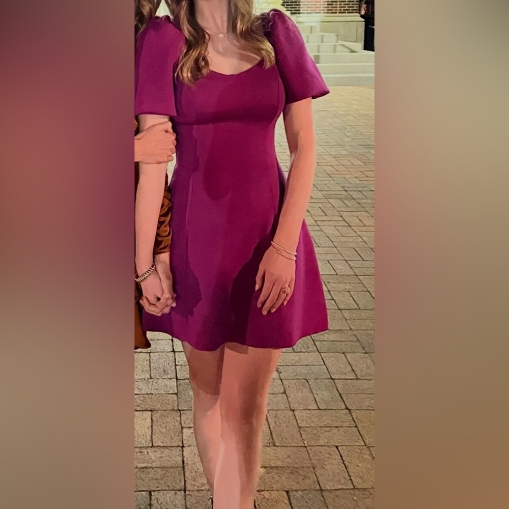 English Factory Magenta Mini Dress